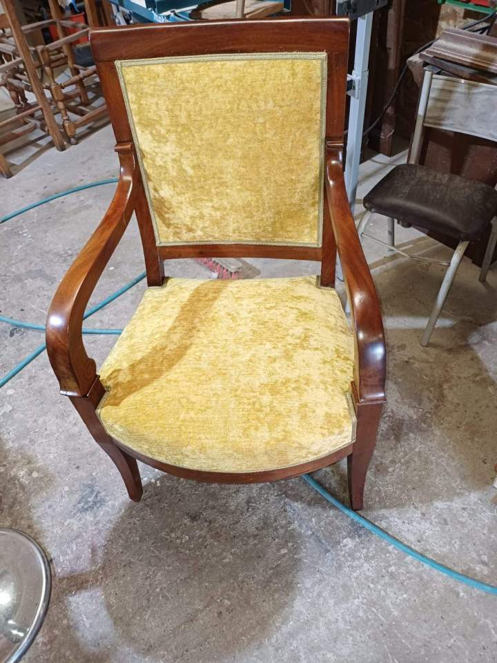 Rempaillage à Albertville