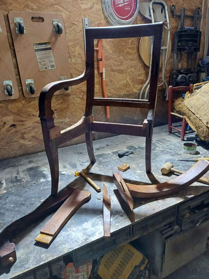 Rempaillage à Albertville