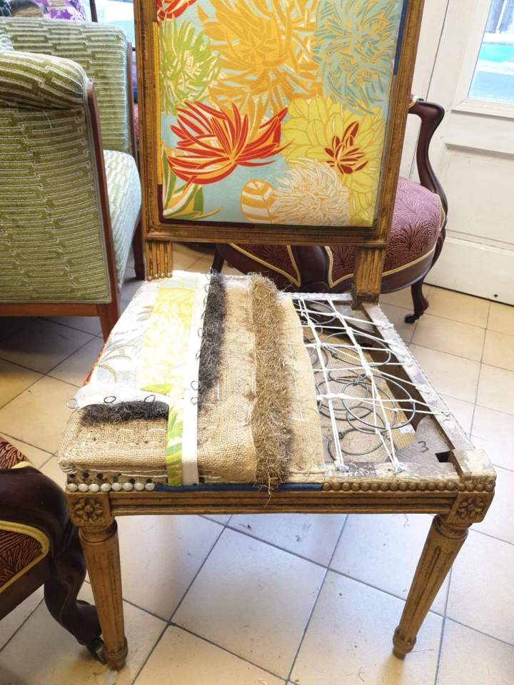 Restauration chaise