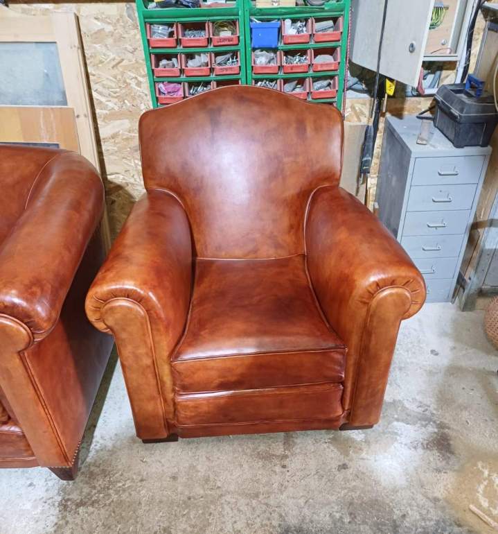 Rénovation cuir bureau Albertville